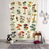 Whimsical Fungi Tapestry