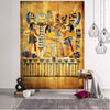 Yellow Ancient Egypt Tapestry Wall Hanging Old Culture Printed Hippie Egyptian Tapestries Wall Cloth Home Decor Vintage Tapestry