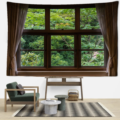 Jungle Scenery Tapestry Wall Hanging