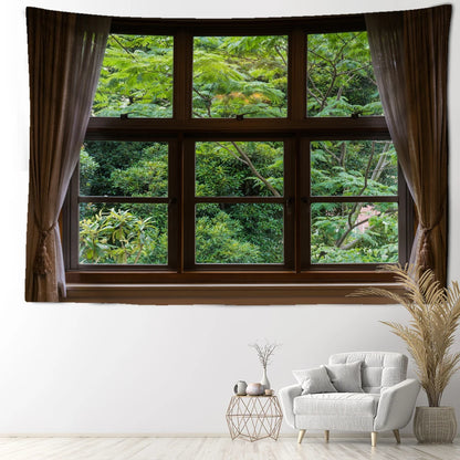 Jungle Scenery Tapestry Wall Hanging