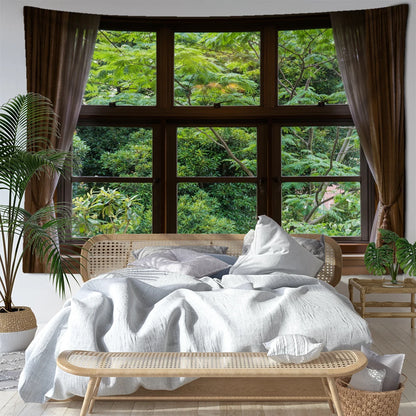 Jungle Scenery Tapestry Wall Hanging